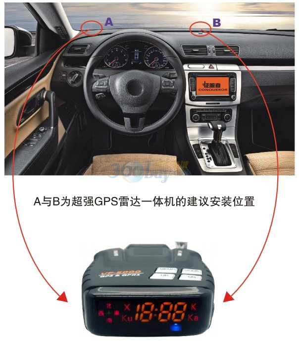 征服者 VP5000 GPRS卫星定位功能 GPS流动