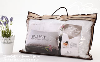 水星家纺 枕头\/枕芯 羽丝绒枕芯PP1061-S01 价
