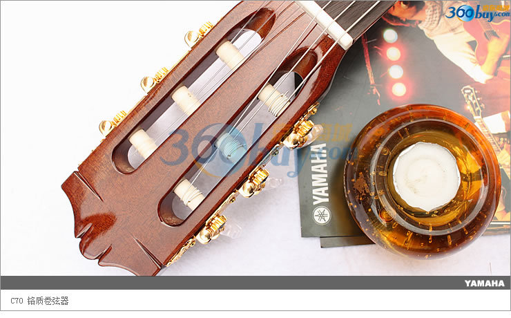 YAMAHA雅马哈标准39寸古典吉他C70 - 京东历