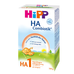 Hipp 德国本土喜宝 免敏1段婴儿配方奶粉 500