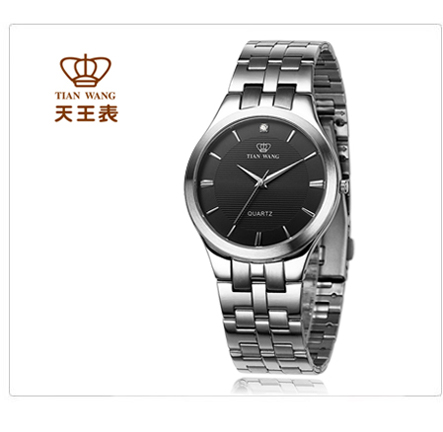 天王表TIANWANG 商务系列 石英男表GS3522