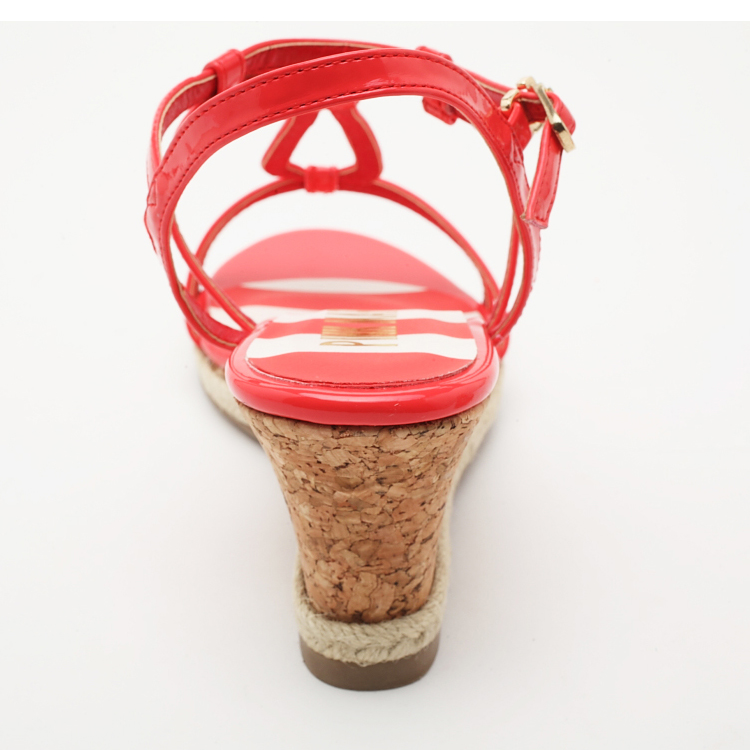 MARS 夏季凉鞋 糖果色 甜美可爱款坡跟女鞋 L