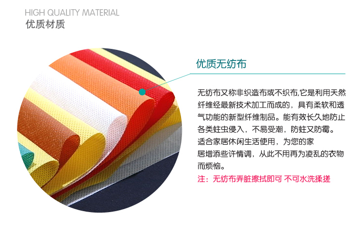 
                                        百草园 衣物防尘罩 加厚大衣罩 西服防尘袋 小熊 衣服罩 收纳用品 3中2大                