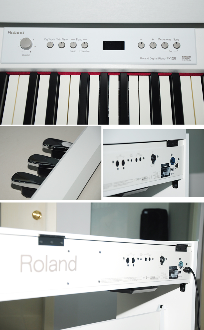 罗兰roland 数码钢琴 rp301 rp301r电钢琴 rp301r仿玫瑰木