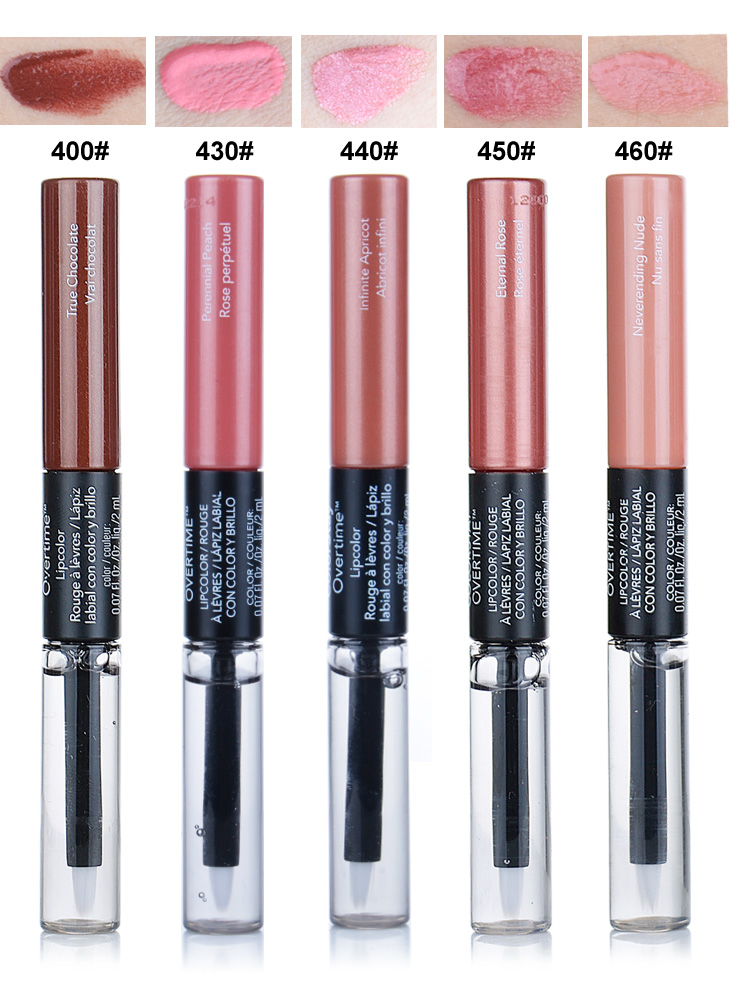 美国露华浓Revlon双头持久不脱色恒采恒柔唇彩