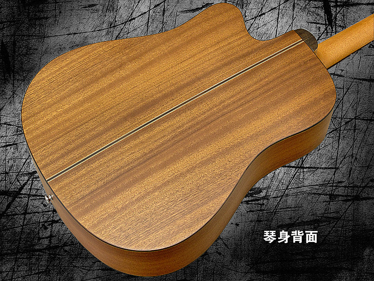 传音牌 41寸 云杉面单 民谣吉他 SW-12ADC在