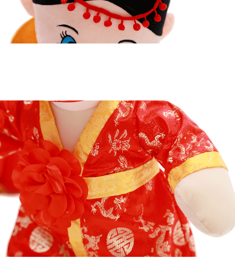 【新款大号<em>婚庆</em>压床娃娃<em>郎才女貌</em>毛绒玩具公主