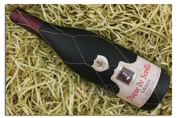 装进口红酒 塞维利亚侯爵克里安干红葡萄酒75