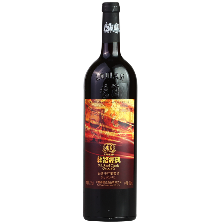 楼兰丝路经典干红葡萄酒11.5度750ml