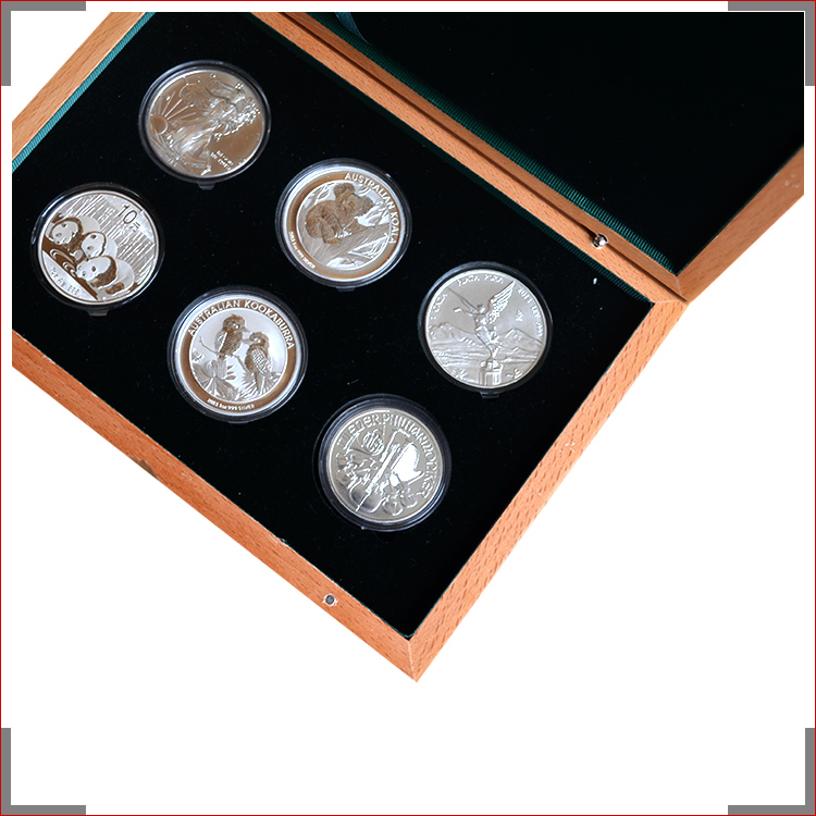 2013年世界六大投资银币在京东商城的价格走