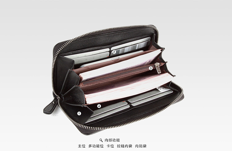 bv手包男手拿包性价比 手包男真皮软 手拿包质