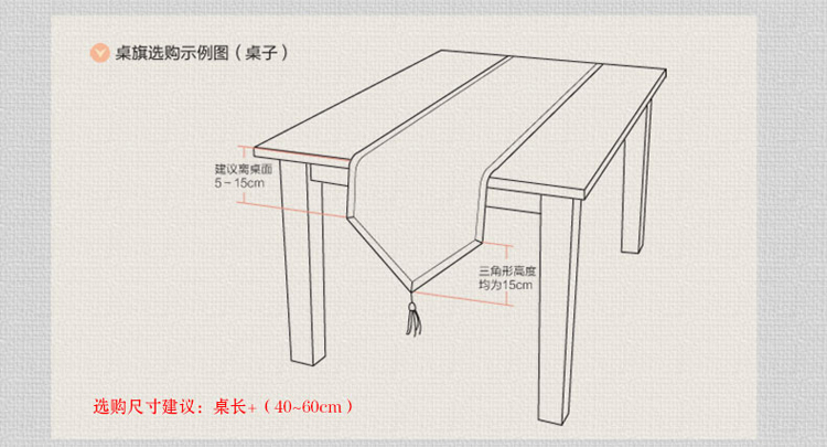 圣美绮 欧式桌旗 桌布 垫子餐旗茶几旗柜旗床旗 温莎堡-雅蓝 34*180