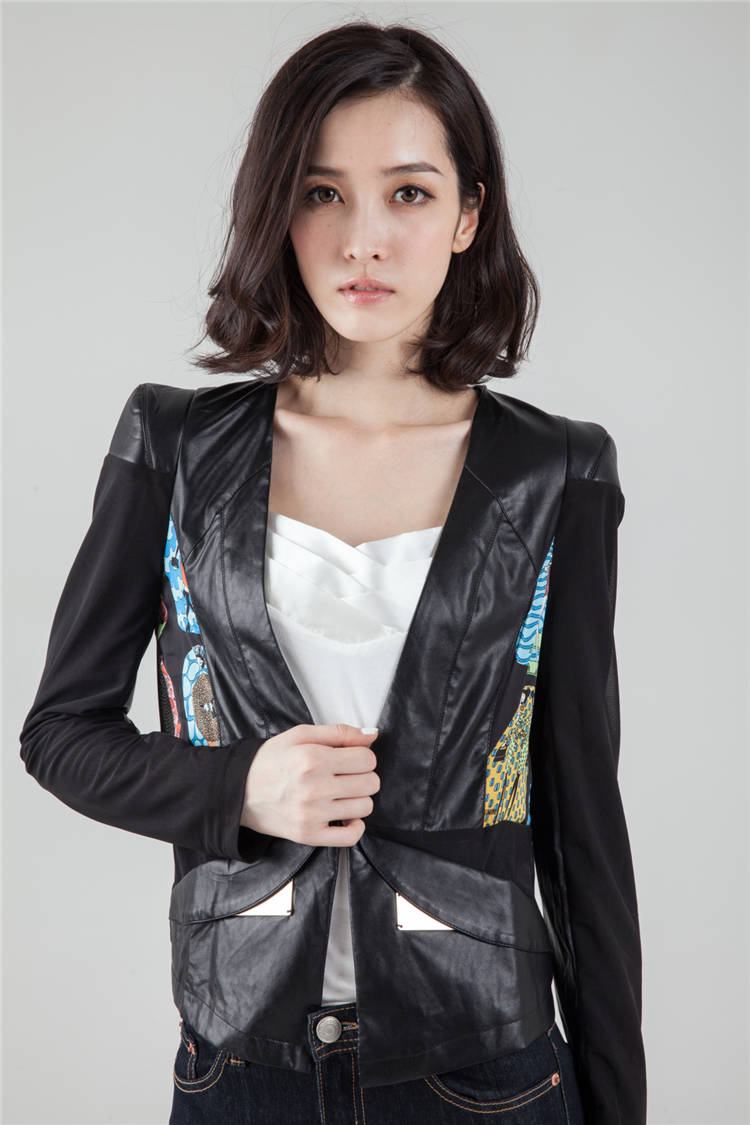 lislave 2013秋装西装西服<em>外套</em>女春秋<em>爱马仕</em>风