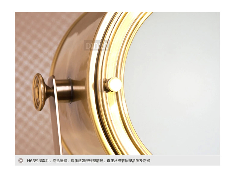帝拿 美式全铜灯 现代客厅装饰灯 欧式田园卧室书房沙发落地台灯L2834 L2834