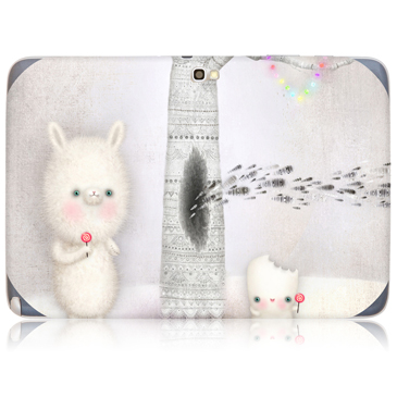 IdeaSkin适用于 三星N8000 手机皮肤 可代替手