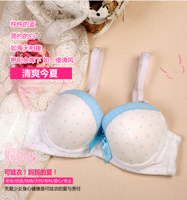 可娃衣聚拢发育<em>少女文胸</em> 全<em>罩杯小女孩</em>定型内