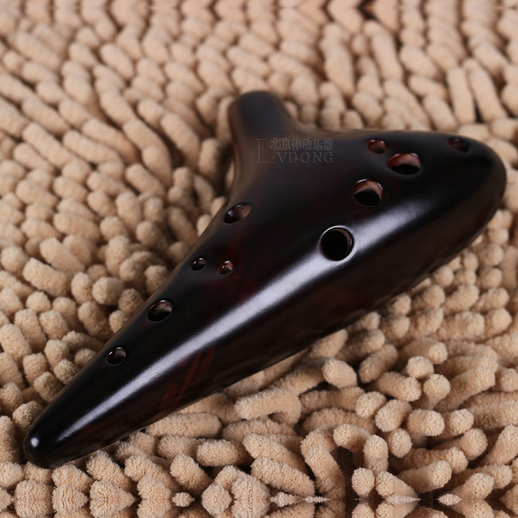 西子龙韵陶笛便宜价格 龙韵陶笛 12孔中音c调