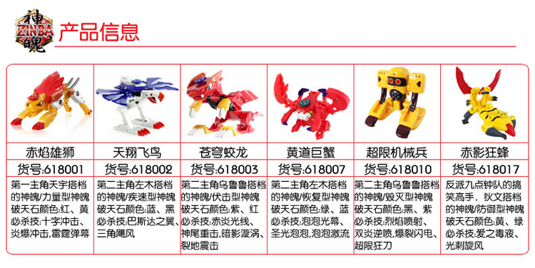 神魄全套+神魄破天石+对战变形玩具机器人