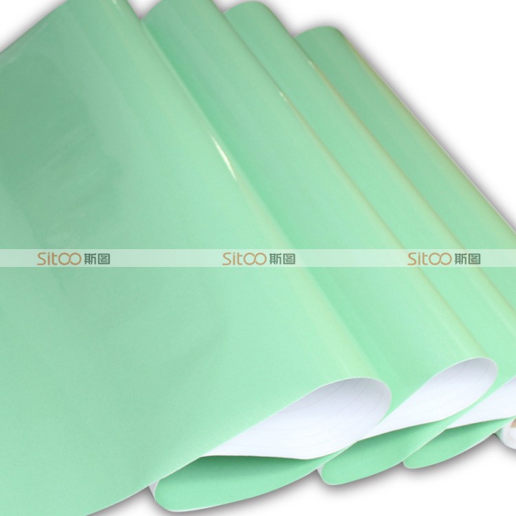 
                                        斯图（sitoo） 家具翻新贴纸 烤漆珠光 橱柜电器韩国贴纸  60cm宽*5m*2卷装 珠光白色                
