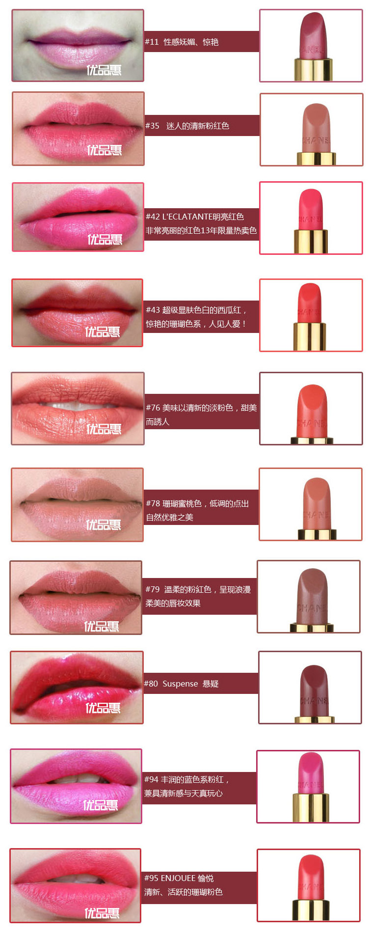 【全网比价】Chanel香奈儿 炫亮魅力唇膏3.5g