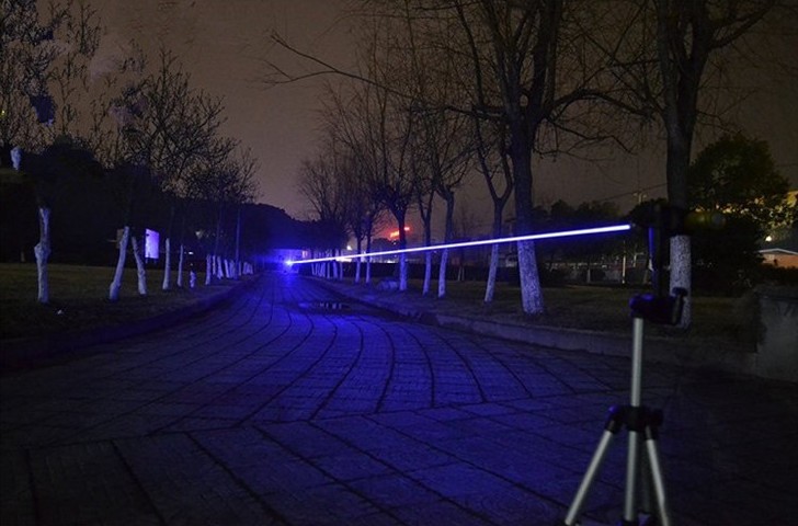 魔铁\/MOTIE 蓝光激光手电筒 激光强光擂射器指