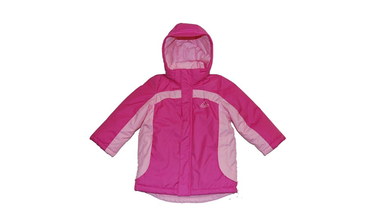 adidas阿迪达斯童装 冬季加厚抓绒棉服女小中