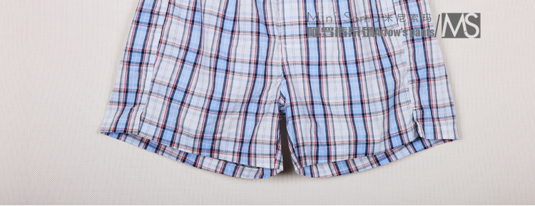 米尼索玛男士纯棉平角内裤 100%新疆长绒棉宽