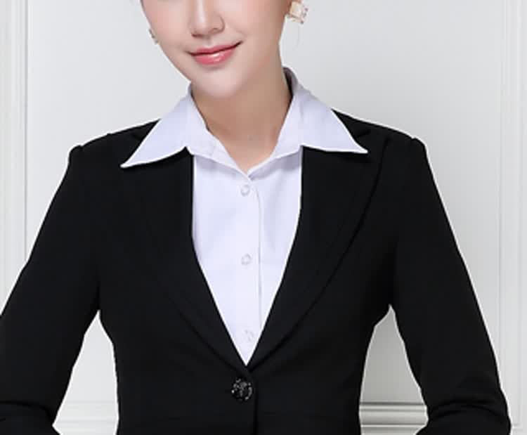 <em>黑色女士职业装</em> _经验分享网