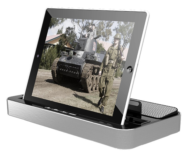 平板电脑手机充电 音箱 支架三合一多功能座充