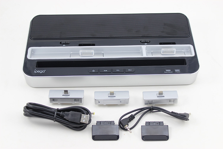 平板电脑手机充电 音箱 支架三合一多功能座充