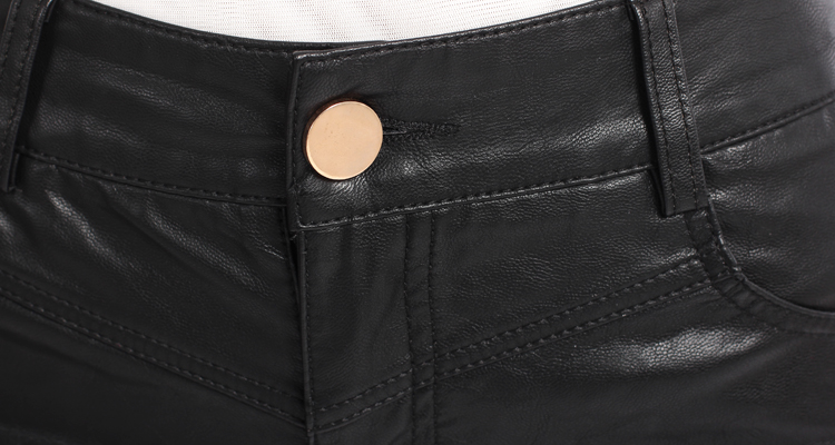 轩赫欧美性感PU<em>皮短裤女</em>夏2013<em>新款</em>秋冬显瘦