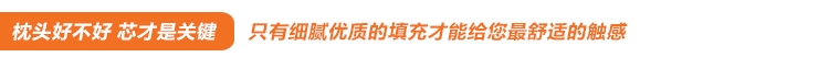 北极绒家纺 纯棉可水洗枕芯单人枕头 五星级酒店枕 高枕23cm