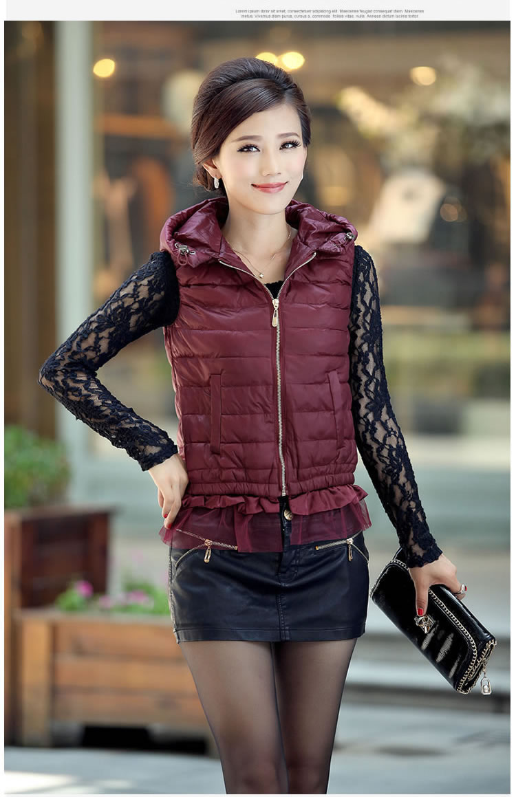 奢彩爆款 2014<em>春装新款女装</em>女士短款<em>马夹</em>韩版