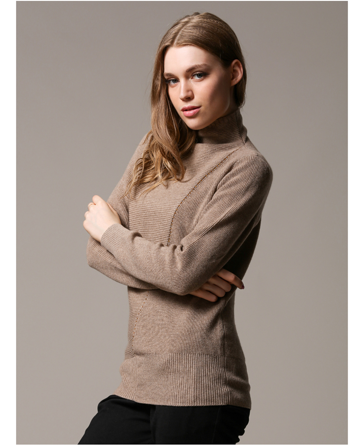 Artley2013冬季新款都市白领加厚羊绒衫 女士高