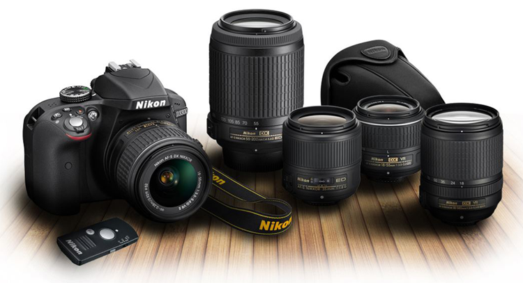 尼康(Nikon) D3300双镜头(尼康18-55VR II+尼康