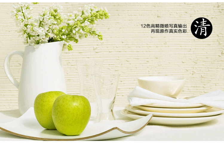 
                                        美斯凯（M.Sky）配电箱装饰画推拉式无框画竖款带钟遮挡电表箱挂画 130SD左推带钟 横长50*竖高60内径40*50                