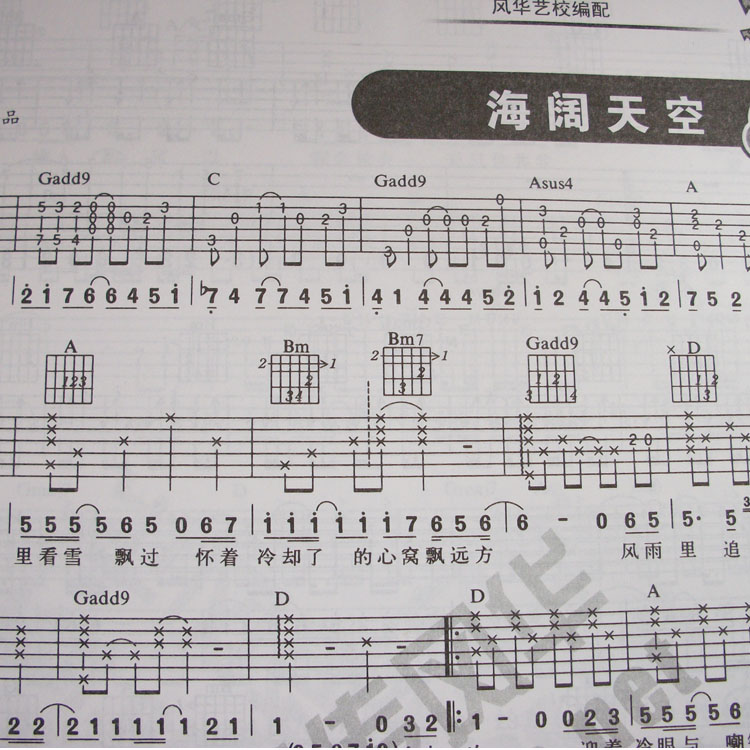 黄家驹solo吉他谱分享_黄家驹solo吉他谱图片