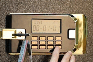 全能ai65 单开门电子密码锁保险柜