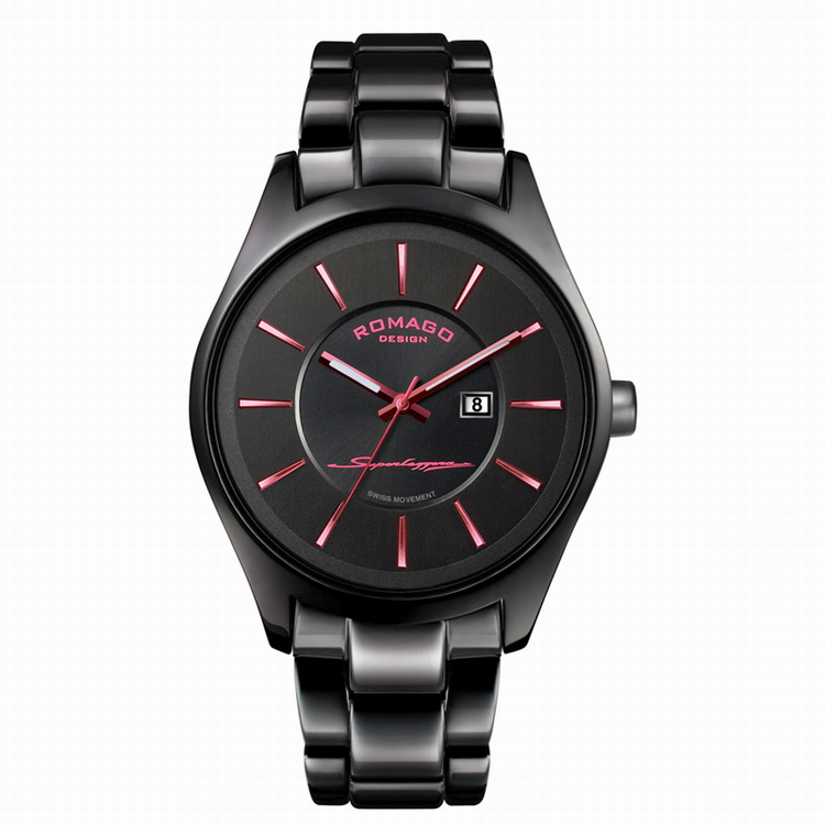 ROMAGO瑞士名表瑞 太空铝贵金属手表 中性手