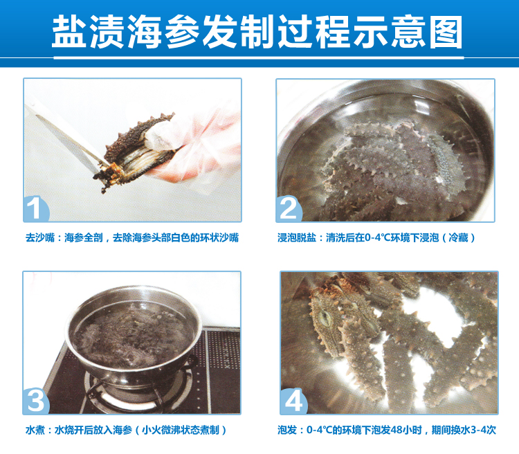 獐子岛 盐渍海参 大连海参 辽刺参 滋补佳品 50