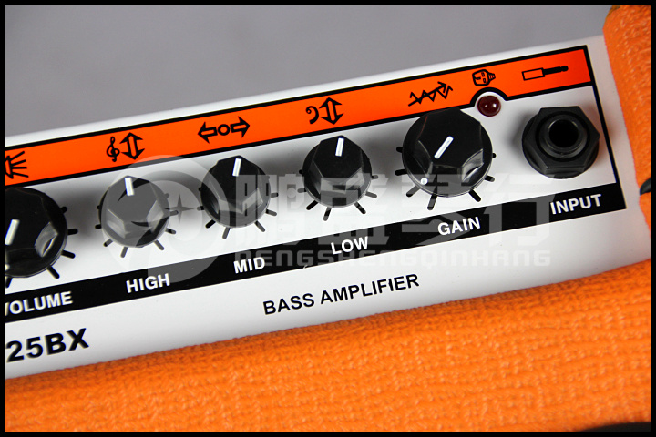 Orange 橘子 Crush PiX Bass CR25BX 贝斯音