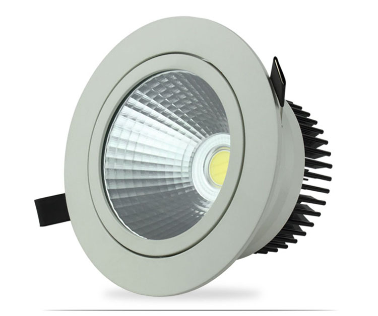 安珈30W新款LED射灯 20W高亮天花灯COB光