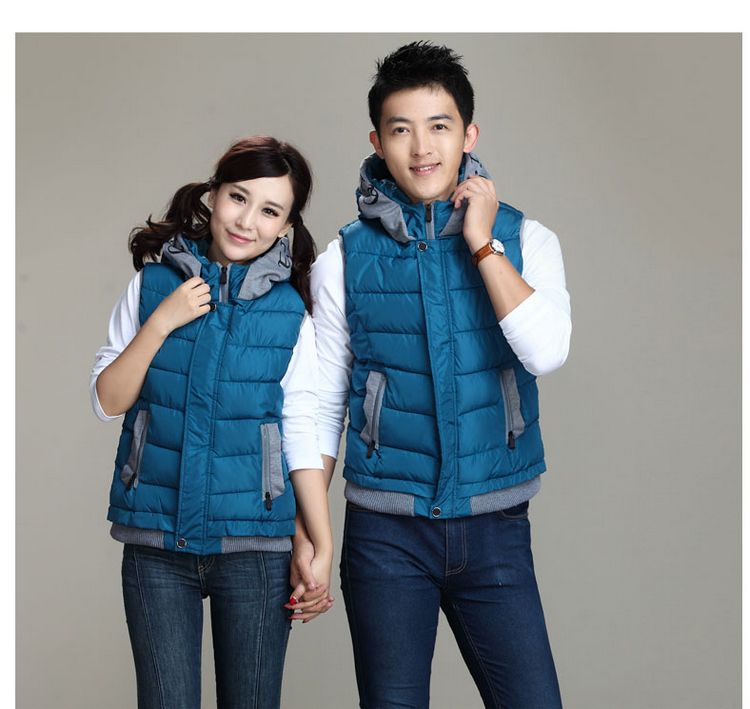 到付款 天乐斯威 新款韩版时尚连帽<em>马甲女款春</em>