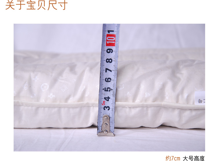 圣瑞德(saret) 天然木棉枕芯 立体枕头单人枕头芯48*74cm 纯棉品质酒店宾馆档次 2个天然木棉枕48*74 48*74cm