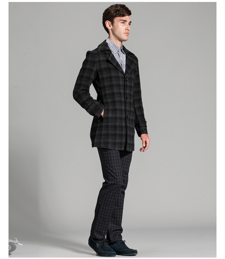 HAZZYS 哈吉斯 男装新品 秋冬款男士修身保暖