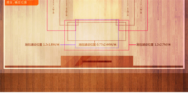 绅士狗 凡尔赛加厚加密剪花地垫欧式入户厨房门垫 9166B蓝色 80厘米*150厘米