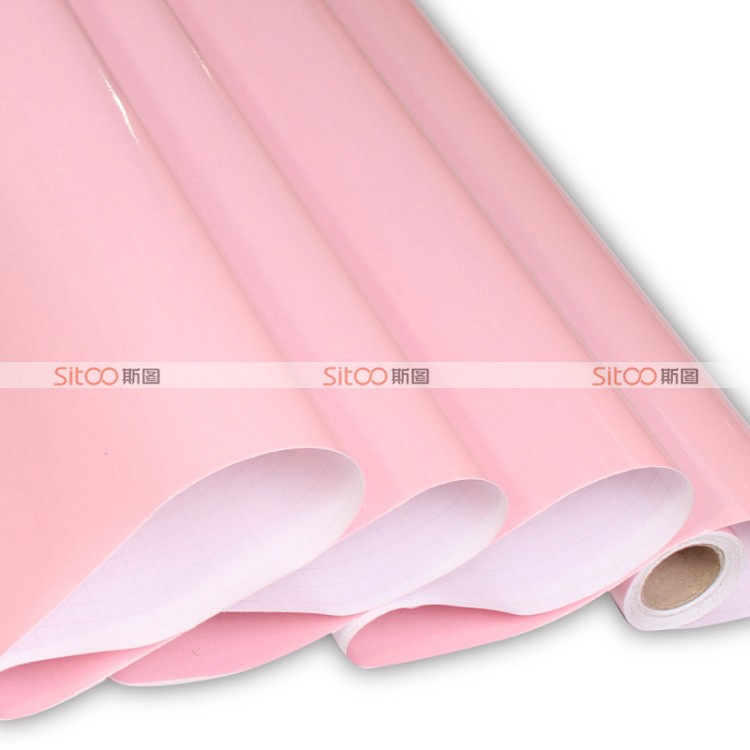 
                                        斯图（sitoo） 家具翻新贴纸 烤漆珠光 橱柜电器韩国贴纸  60cm宽*5m*2卷装 珠光白色                