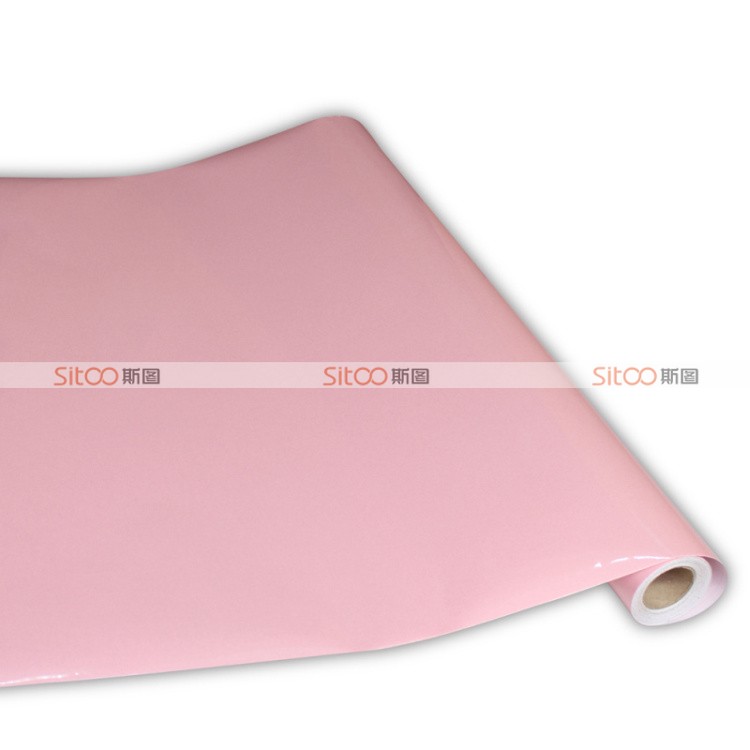 
                                        斯图（sitoo） 家具翻新贴纸 烤漆珠光 橱柜电器韩国贴纸  60cm宽*5m*2卷装 珠光白色                