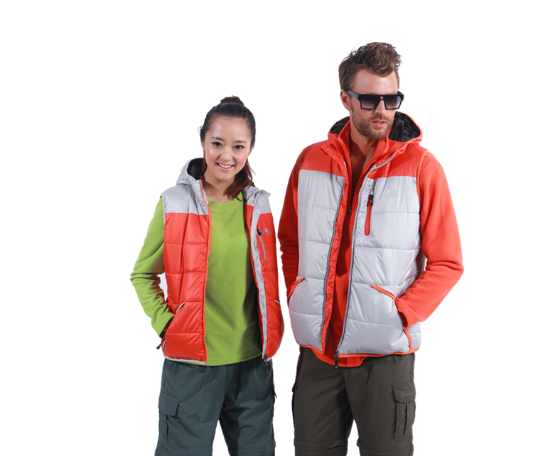 2013秋冬新款雷诺斯情侣装<em>马甲</em> <em>羽绒</em>棉外套女