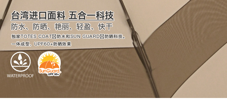 美国totes雨伞直柄伞超大防晒防风抗紫外线商务男士黑伞高尔夫伞 格子0A277CW80